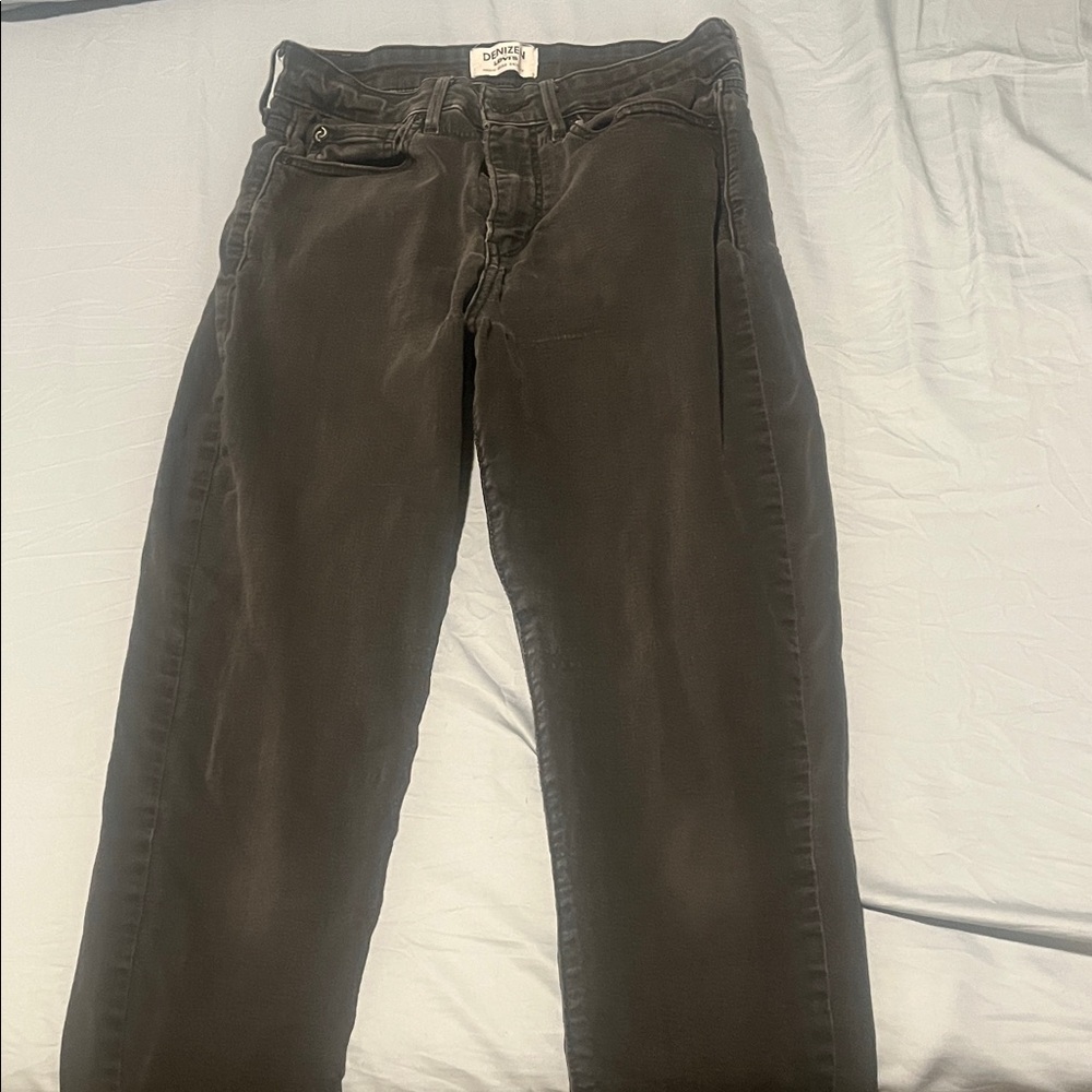 Levi's High Rise Jeans in Dark Grey